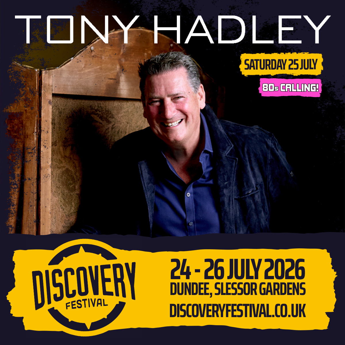 Tony Hadley Tour Poster 2026